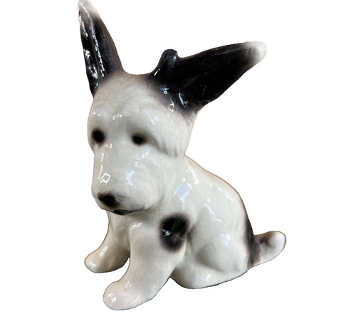 Statuette chien fox - statuette, terrier