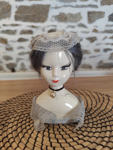 Ancien buste dame - buste, de