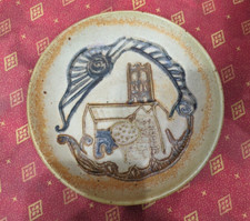 ASSIETTE VINTAGE EN GRÈS