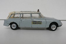 DINKY TOYS FRANCE  CITROEN ID 19 BREAK AMBULANCE  REF 556  1962  ÉTAT DE JEU 