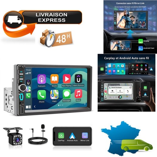 Autoradio din écran tactile - 1,