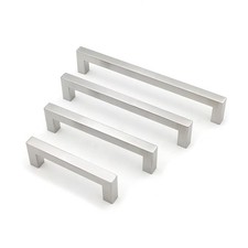 Poignée de Meubles Carré Poignées Cuisine Inox L'Armoire Barre