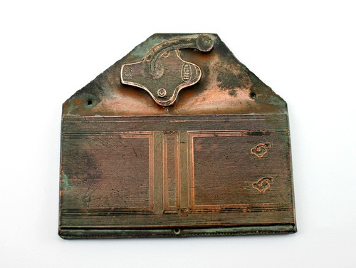 Rare plaque matrice - plaque,