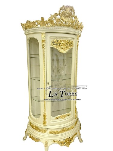 Vitrine bombée cristallière - bombée,