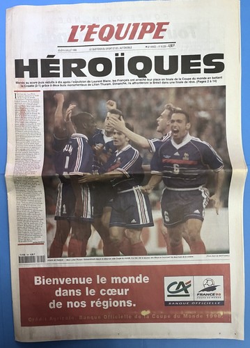 Football equipe 07 1998 - football, l'equipe