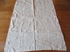 Rideau N°79 petit blanc cassé ancien voile 49 x 67 cm    vintage sales