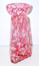 -JOLI ANCIEN VASE CLICHY ROSE