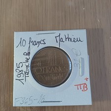 Pièce de 10 francs mathieu -
