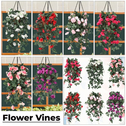 2pcs artificiel rose - artificiel, guirlande