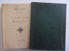" L'Amour Masqué  " par Sacha Guitry  de 1951 chez Raoul Solar n°187 + emboîtage