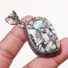 Pendentif pierre précieuse