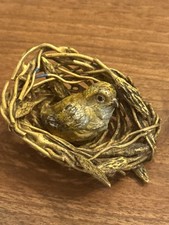 Oisillon Dans Son Nid - Bronze De Vienne - XIX Eme Siècle - Non Signé