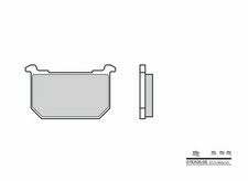 Plaquettes de frein BREMBO