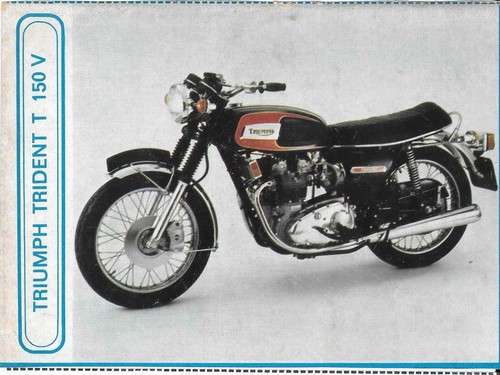 Motocard triumph trident 150 - trident,