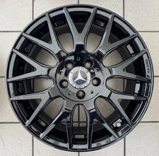 4 Jantes en Alliage Compatible pour Mercedes Classe A B Glb Gla À 17 " Usés