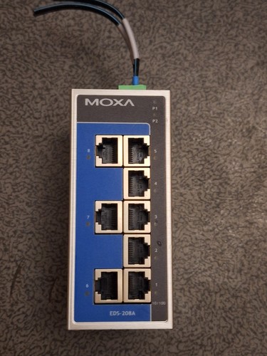 Network switch moxa eds 208a - network,