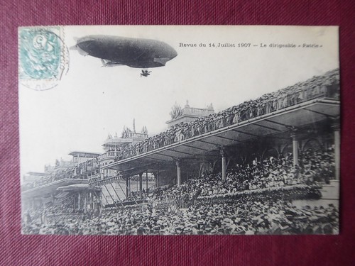 Carte postale aerostation - carte,