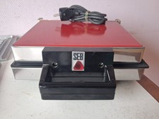 gaufrier et grill SEB rouge