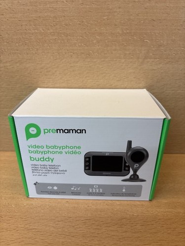 Babyphone vidéo buddy gris - vidéo,