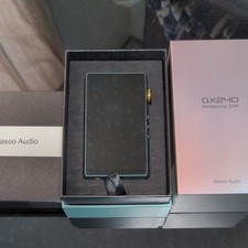 Lecteur audio numérique portable haute résolution vert iBasso Audio DX240