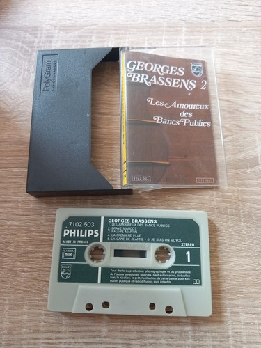 Georges brassens audio - k7,