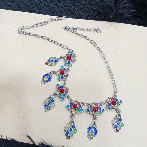 Ancien collier argent - ancien,