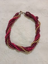 COLLIER 4 rangs de perles en