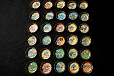 collection  30 Capsules Schtroumpfs Coca Cola  Sprite Fanta jeux olympiques 1980