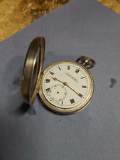 ANCIENNE GROSSE MONTRE DE GOUSSET / ANGLAISE/ H.SAMUEL MANCHESTER/ARGENT MASSIF