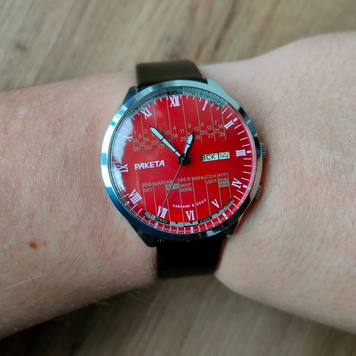 Montre soviétique raketa - montre,