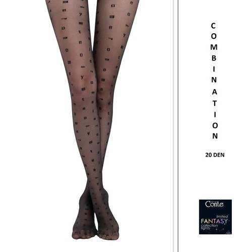 Collant transparent conte - transparent,