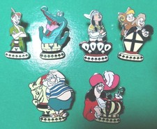 Lot de 6 Pin's Disney PETER