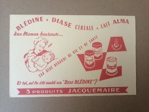 Ancien buvard publicitaire - ancien,