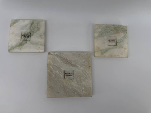 Genuine marble coasters set - marble,