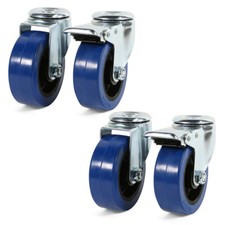 Roulettes 100mm Caoutchouc