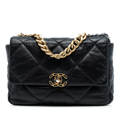 Chanel large cuir agneau - chanel,