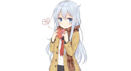 Blue hair kantai collection - hair,