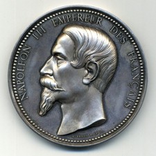 (3885-) RARE Médaille Argent