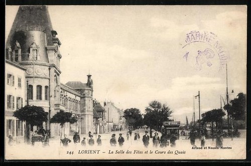Cpa lorient salle des - lorient,,