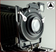 Appareil Photo Ernemann Heag II Série II 9x12cm DRP Objectif Ernotar 4,5/15cm