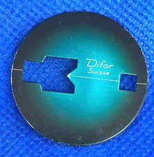 Vintage Ancien Cadran de montre Zifferblatt Watch Dial DIFOR Suisse Swiss Uhr 