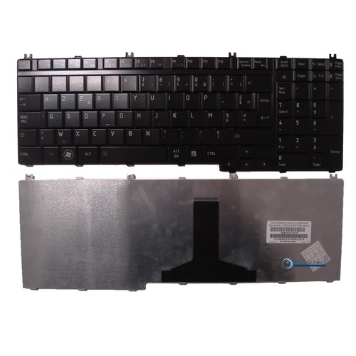 Clavier français azerty noir - français,