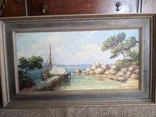 Raoul About Framed Oil