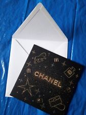 CARTE CHANEL Noire Broderie