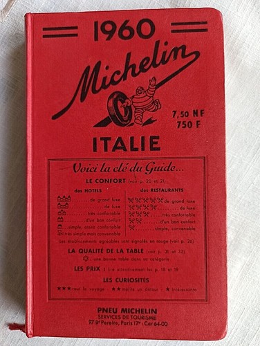 Guide michelin rouge - michelin, italie