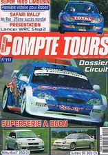 Compte Tours Magazine   N°151   aout 2002 : Dossier circuit