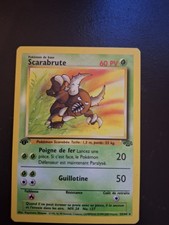 Carte Pokémon : Scarabrute 25/64 Edition 1 Rare Jungle Wizards Française