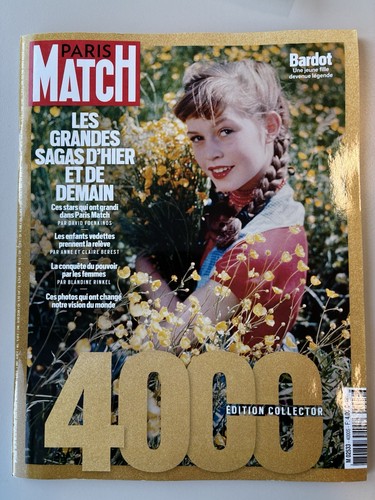 Paris match nº 4000 collector - paris,
