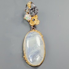 Pendentif pierre précieuse 28