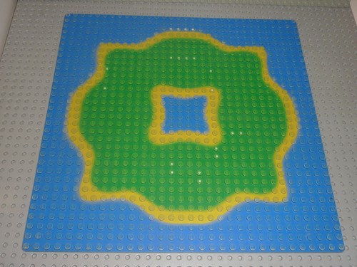 Plaque lego pirates baseplate - plaque,